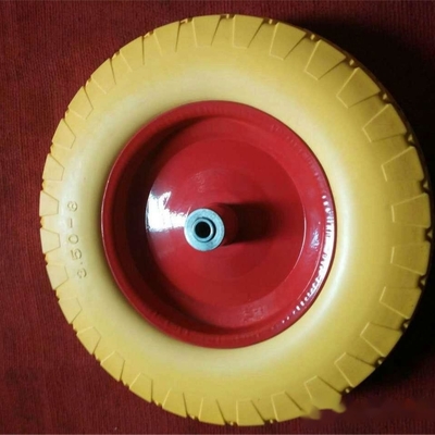 Stahl- Plastik-Rim Small Rubber Pneumatic Wheel 3.50-8 für Garten-Wagen