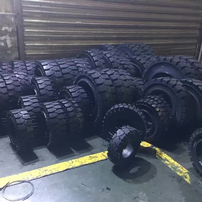 Industriell ermüdet 8.25-20 elastische schräge feste Gabelstapler-Reifen