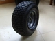 Rim Hard Soft Rubber Wheel Penumatic des Stahl-TR13 PU-Rad 3.00-8